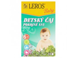 Leros Baby травяной чай спокойные сны 20 пакетиков